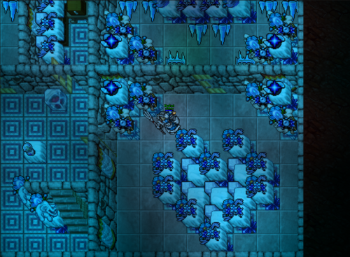 Welcome Winter entry for Tibia Home and Tibia Gallery